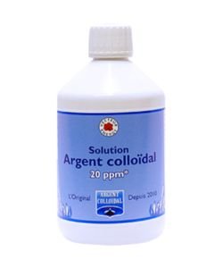 Colloidal Silver Solution 20 ppm